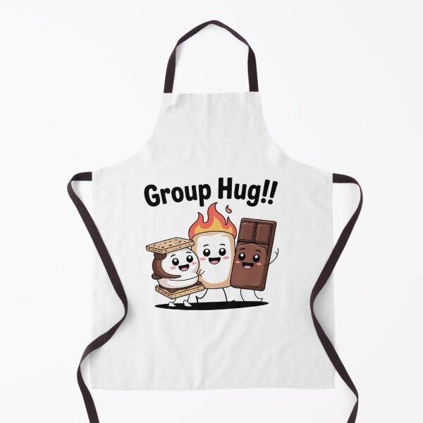 Item preview, Group Hug Camping Campfire Chocolate Marshmallow S'mores 11 designed and sold by VerseFarm.