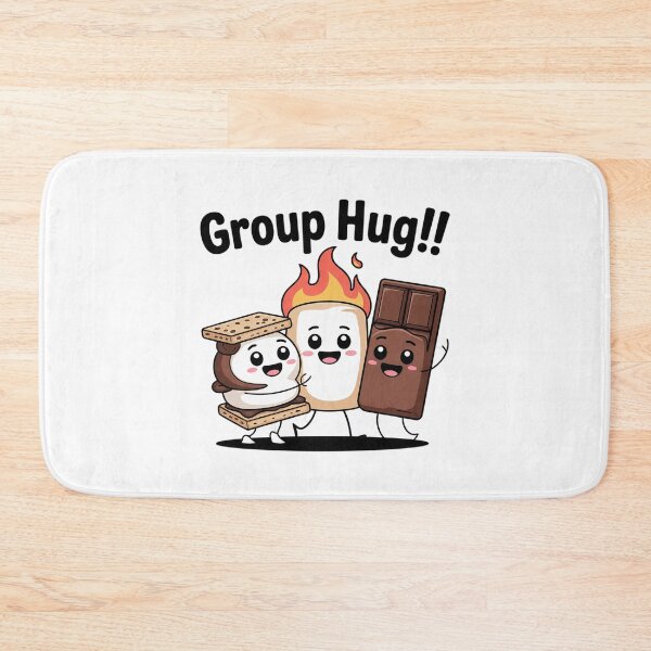 Item preview, Group Hug Camping Campfire Chocolate Marshmallow S'mores 11  designed and sold by VerseFarm.