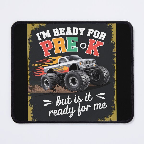 Item preview, Im Ready To For Pre K Truck Monster First Day Of School designed and sold by AquaKiev.