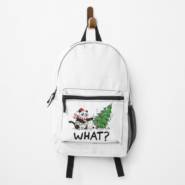 Item preview, Funny Panda Christmas Shirt - "WHAT?" Guilty Bear Tee designed and sold by NovaDoodle Art Studio.