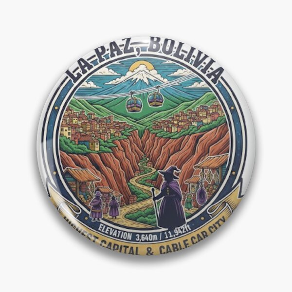 Item preview, LA PAZ, BOLIVIA designed and sold by likbatonboot.