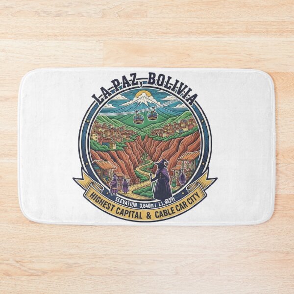 Item preview, LA PAZ, BOLIVIA designed and sold by likbatonboot.