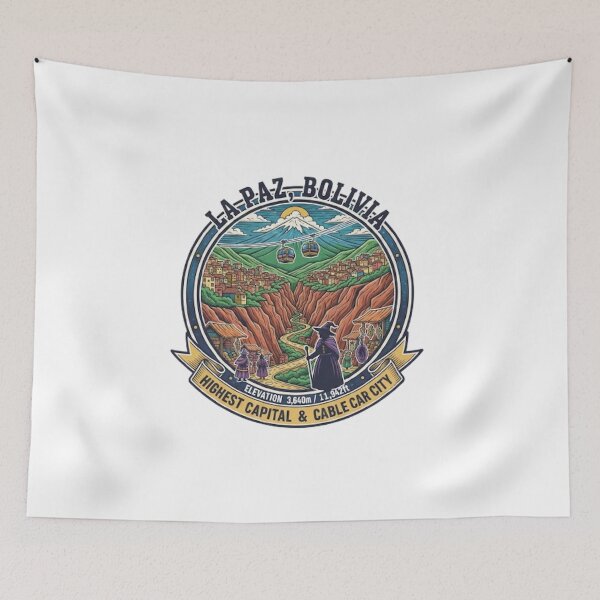 Item preview, LA PAZ, BOLIVIA designed and sold by likbatonboot.