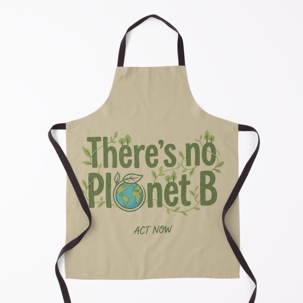 Item preview, There’s No Planet B – Act Now | Eco Awareness Nature Design designed and sold by Afridi Art House.