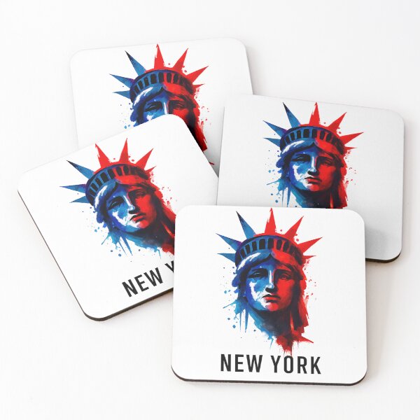 Item preview, Liberty of New York – Urban Brushstroke Icon Design designed and sold by denip.