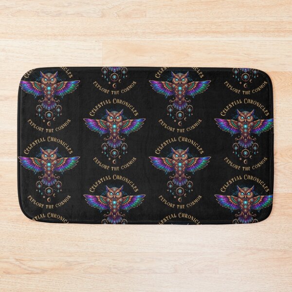 Item preview, Celestial Chronicles – Cosmic Owl Guardian Art designed and sold by Dogandesighn.