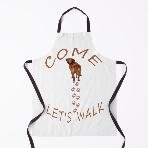 Aperçu de l'œuvre Viens, allons nous promener créée et vendue par Retriever Dog Tribe.