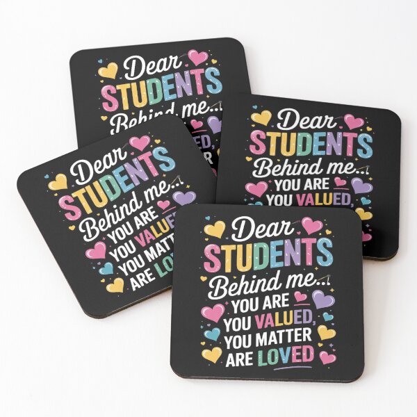 Item preview, Dear Student Behind Me Back To School Teacher Appreciation  designed and sold by RsFilsingerArt.