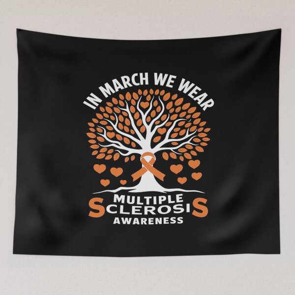 Item preview, In March We Wear Orange Multiple Sclerosis Awareness designed and sold by AquaKiev.