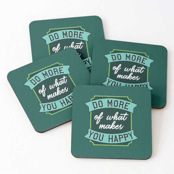 Item preview, Do More Of What Makes You Happy | Self-Care, Joy & Intentional Happiness Quote designed and sold by Maltachi Designs.