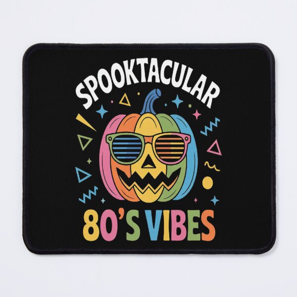 Item preview, Spooktacular 80's Vibes 1980s Style Halloween Pumpkin designed and sold by CottonCandyPrin.
