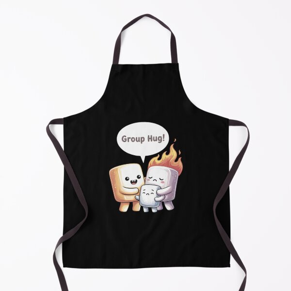 Item preview, Group Hug Camping Campfire Chocolate Marshmallow S'Mores9 designed and sold by VerseFarm.
