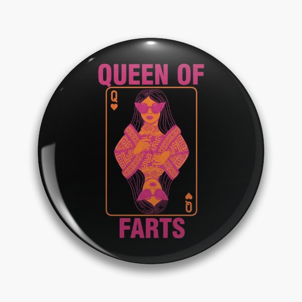 Item preview, Queen of Farts Funny Inappropriate Joke Tee designed and sold by MotivaChic.