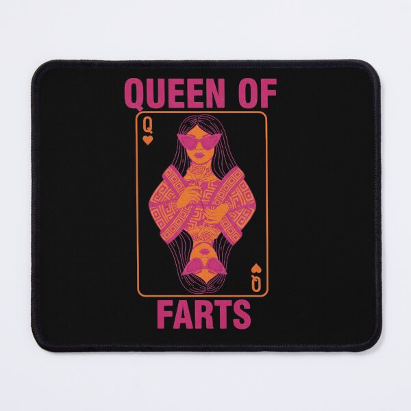 Item preview, Queen of Farts Funny Inappropriate Joke Tee designed and sold by MotivaChic.