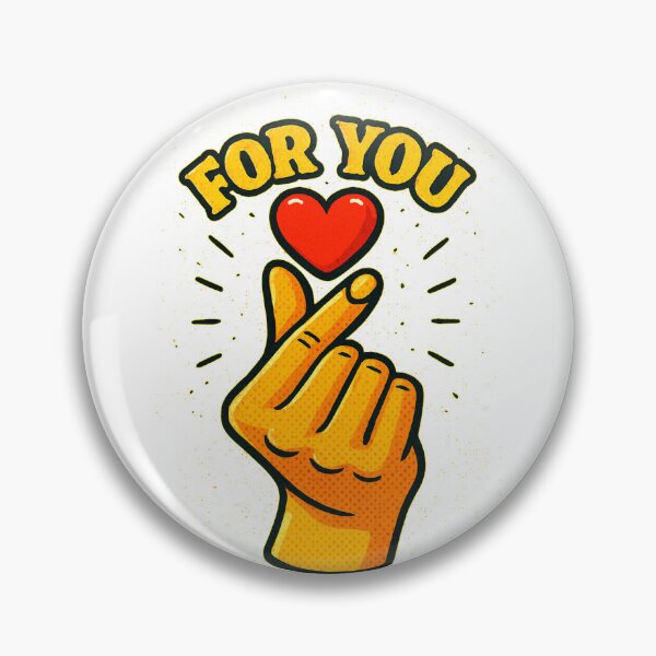 Item preview, Love for You – Pop Art Finger Heart Design designed and sold by denip.
