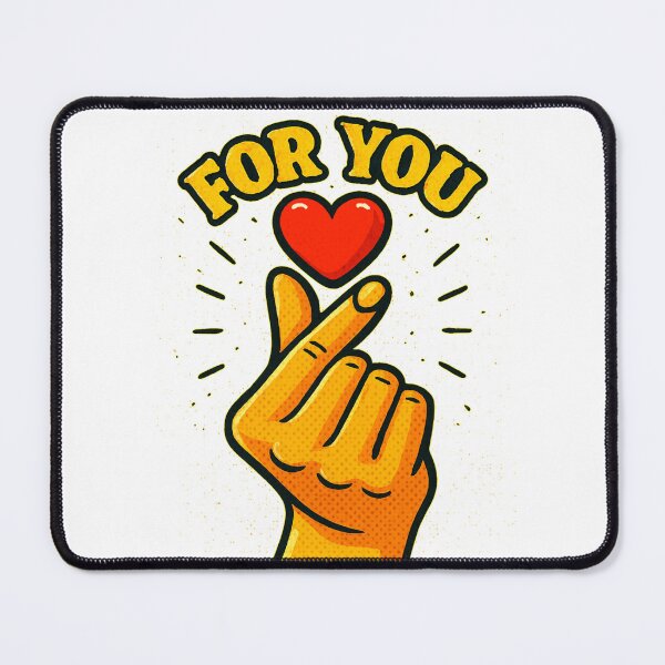 Item preview, Love for You – Pop Art Finger Heart Design designed and sold by denip.