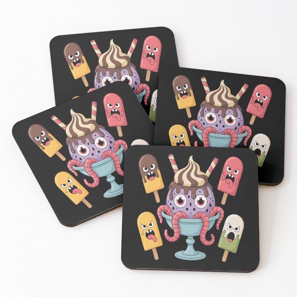 Item preview, Spooky Horror Halloween Ice Cream Summer designed and sold by CottonCandyPrin.