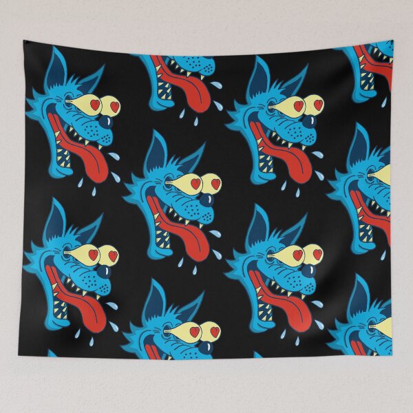 Item preview, Blue wolf in love designed and sold by Lagueny.