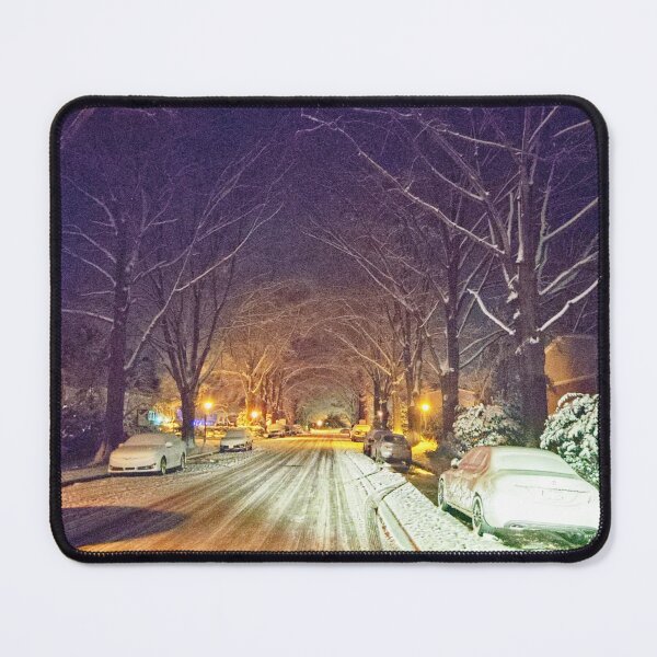 Item preview, The Snowy Street Tunnel of Trees and Lights designed and sold by Elysianart100.
