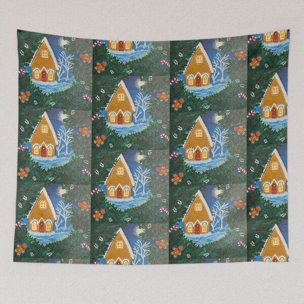 Item preview, Gingerbread Forest designed and sold by ClarArt76.