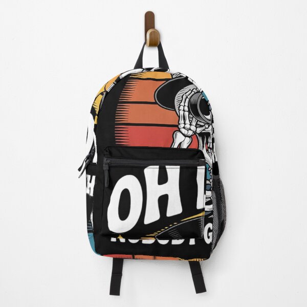 Item preview, Oh Look Nobody Gives A Shit Trendy Skeleton Meme6 designed and sold by MarryIsMonth.