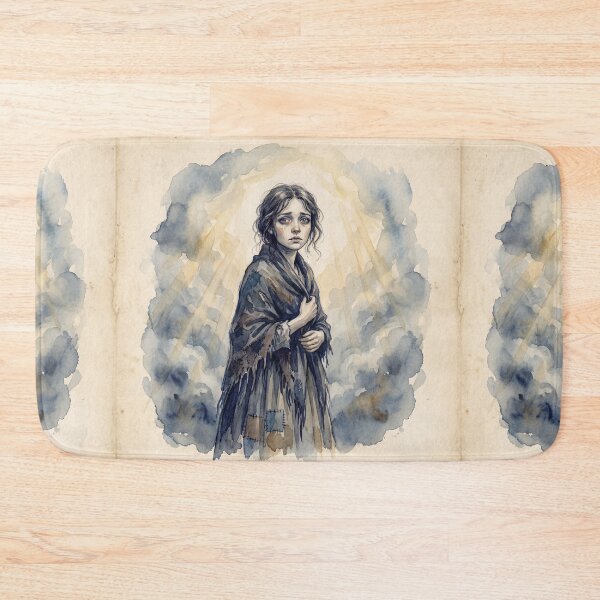Item preview, Nancy Tragedy and Kindness from Oliver Twist Characters from Dickens series illustration watercolor art designed and sold by Vintage Designs +.