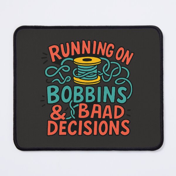 Item preview, Running on bobbins & baad decisions  designed and sold by Iail Ioa.