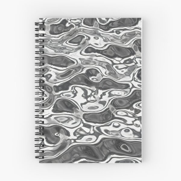 Item preview, Liquid Chrome Waves designed and sold by Kaleidoscope Print.
