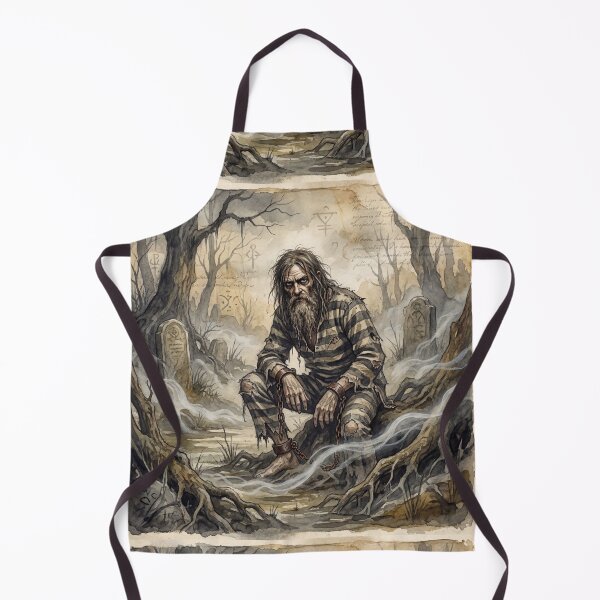Item preview, Magwitch the Marsh Mists Convict from David Copperfield Characters from Dickens series illustration watercolor art designed and sold by Vintage Designs +.