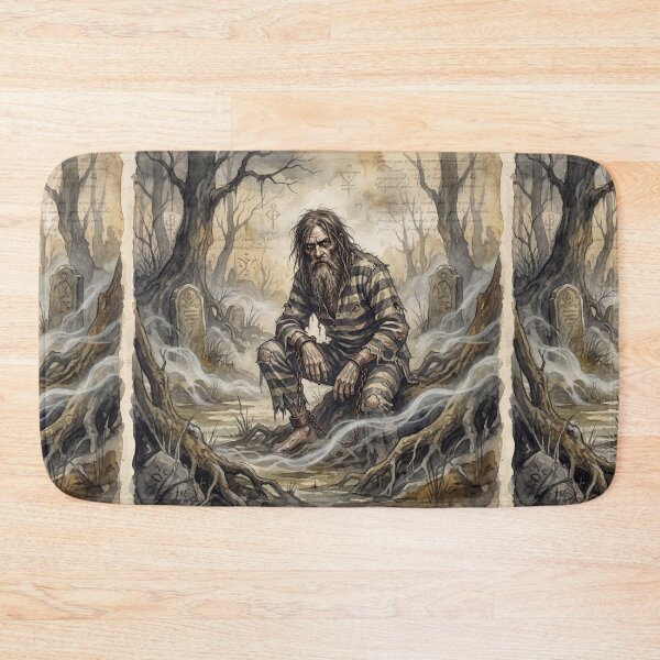 Item preview, Magwitch the Marsh Mists Convict from David Copperfield Characters from Dickens series illustration watercolor art designed and sold by Vintage Designs +.