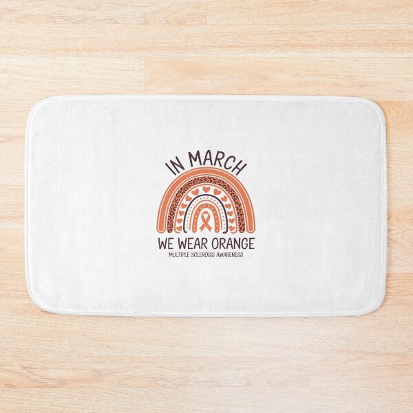 Item preview, In March We Wear Orange Ribbon MS Warrior Multiple Sclerosis3  designed and sold by SyntaxClaw.