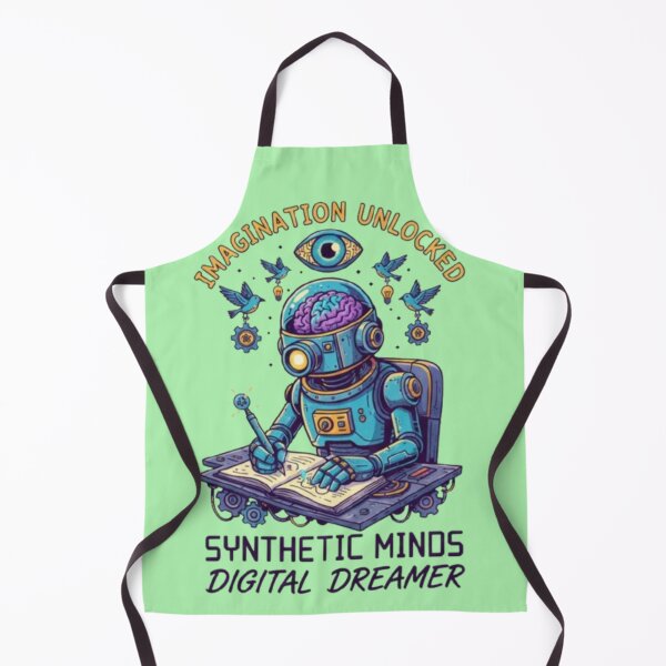 Artikelvorschau, Digital Dreamer – Kreative KI-Roboterkunst entworfen und verkauft von Dogandesighn.