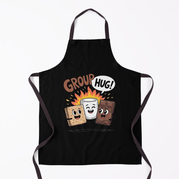 Item preview, Group Hug Funny Smores Chocolate Marshmallow Camping S'mores designed and sold by VerseFarm.
