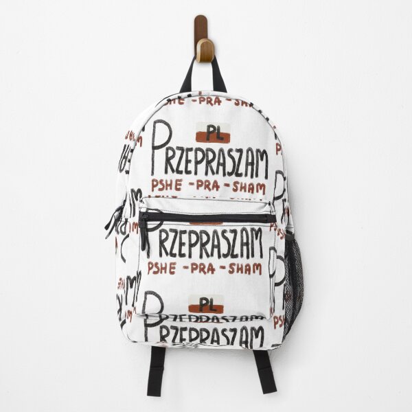 Item preview, Viral przepraszam, phonetic transcription of the Polish word sorry, przepraszam designed and sold by Dormitria.