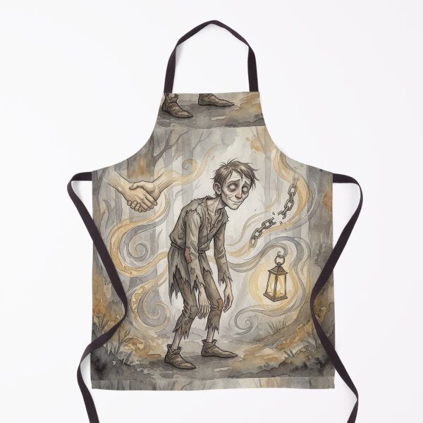 Item preview, Smike from Nicholas Nickleby Characters from Dickens series illustration watercolor art designed and sold by Vintage Designs +.
