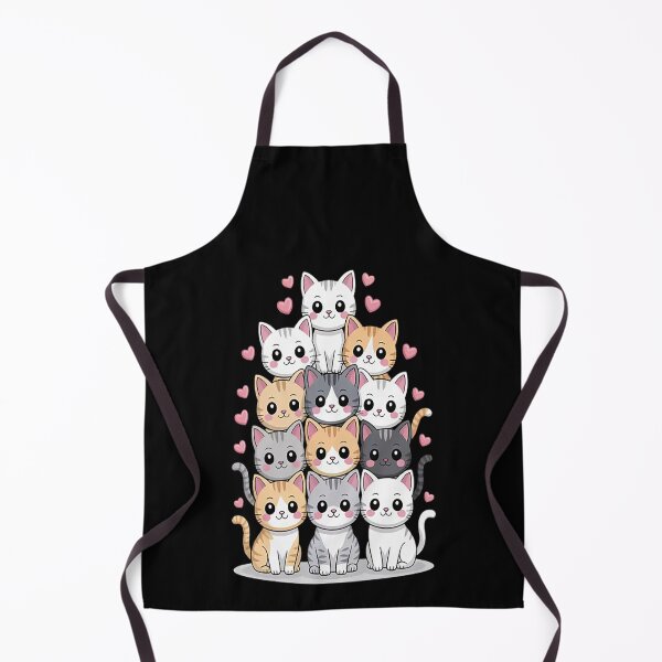 Item preview, Stacked Cats And Heartfelt Purrs designed and sold by CottonCandyPrin.