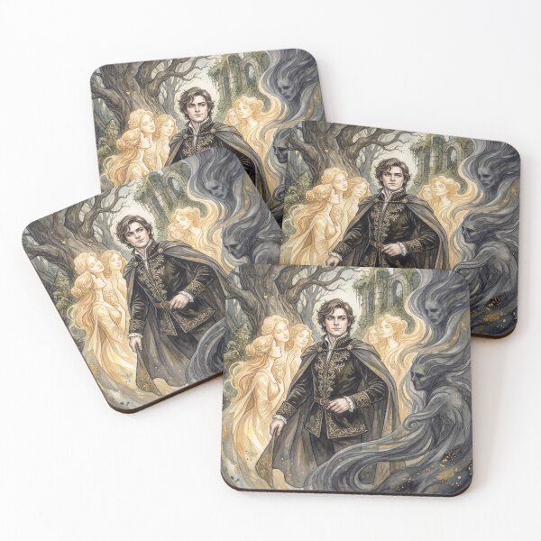Item preview, James Steerforth from David Copperfield Characters from Dickens series illustration watercolor art designed and sold by Vintage Designs +.