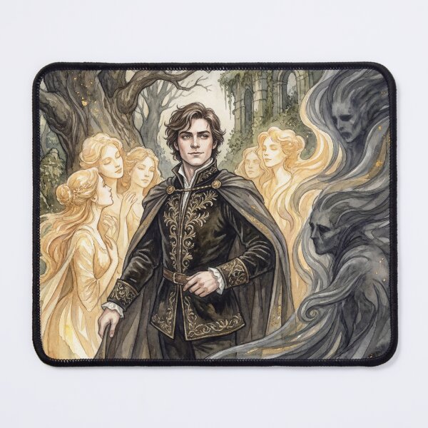 Item preview, James Steerforth from David Copperfield Characters from Dickens series illustration watercolor art designed and sold by Vintage Designs +.