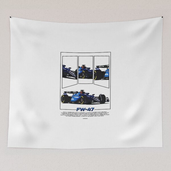 Item preview, F1 FW-47 Poster Art designed and sold by Heybratan.