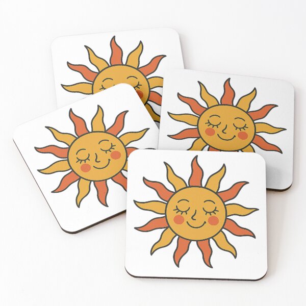 Item preview, Cheerful retro sun with warm colors designed and sold by Kevichoking.