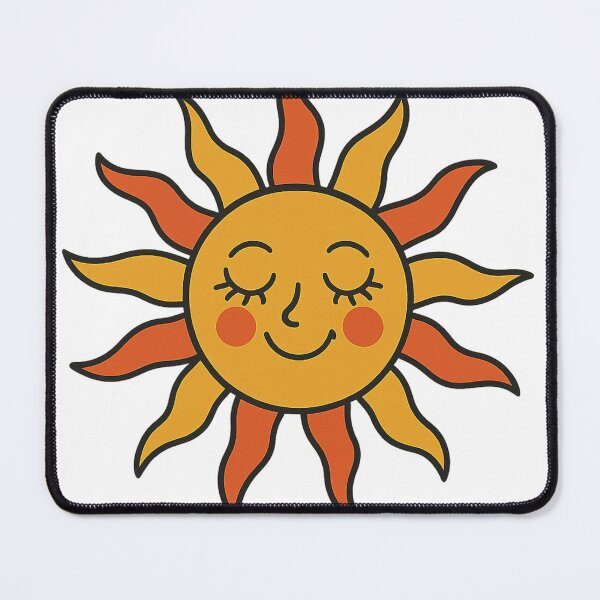 Item preview, Cheerful retro sun with warm colors designed and sold by Kevichoking.