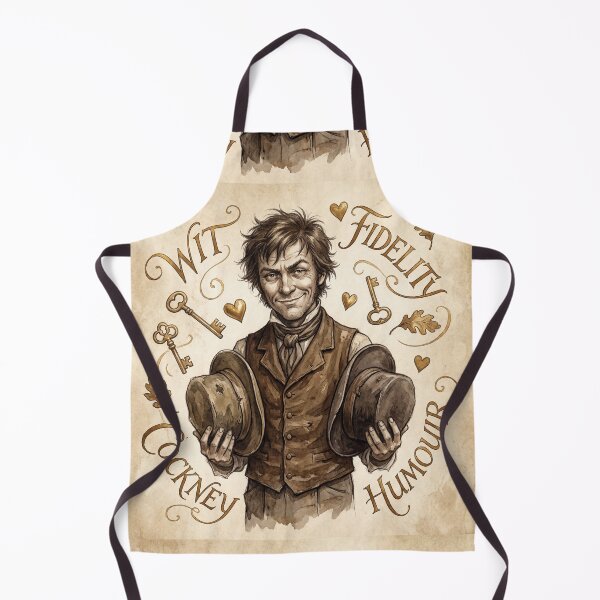 Item preview, Sam Weller from the Pickwick Papers Characters from Dickens series illustration watercolor art designed and sold by Vintage Designs +.