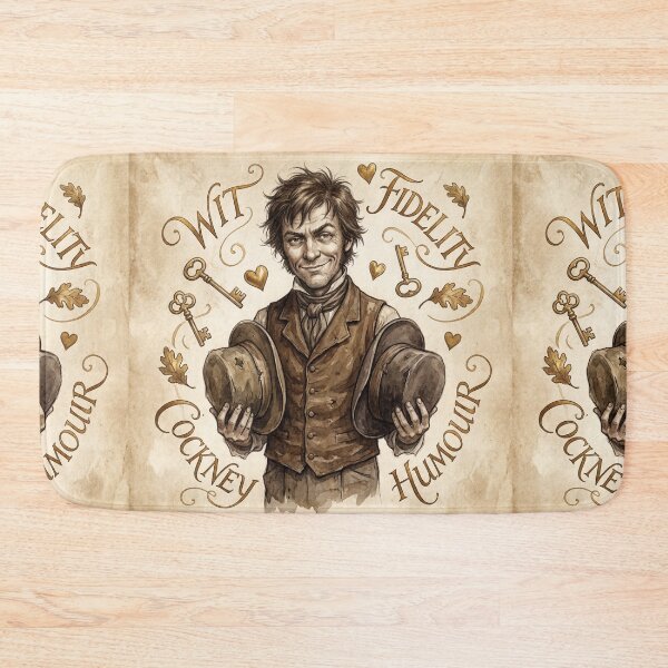Item preview, Sam Weller from the Pickwick Papers  Characters from Dickens series illustration watercolor art designed and sold by Vintage Designs +.