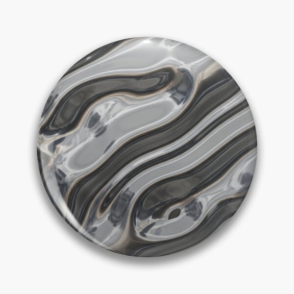 Item preview, Liquid Chrome Stripes designed and sold by Kaleidoscope Print.