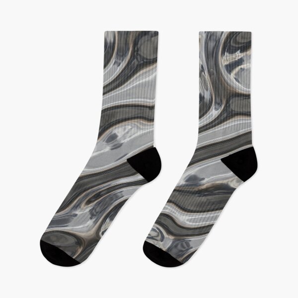 Item preview, Liquid Chrome Stripes designed and sold by Kaleidoscope Print.