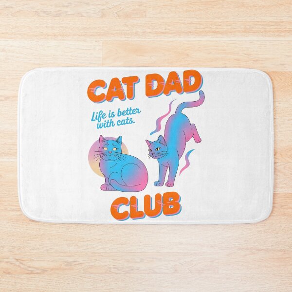 Item preview, Cat Dad Club Life is Better with Cats Father's Day Cat Dad designed and sold by BLZART.