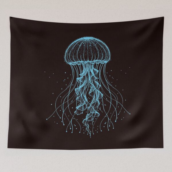 Item preview, Jellyfish, For Ocean Lovers Gift Minimalist Sea Life, Coconut Beachy Girl, Gift Sea Animals, For Diving Lovers designed and sold by DesignDenDo ⭐⭐⭐⭐⭐.