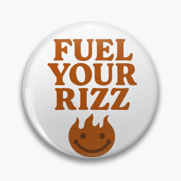 Item preview, Fuel Your Rizz – Gen Z Flame Smiley Design designed and sold by denip.