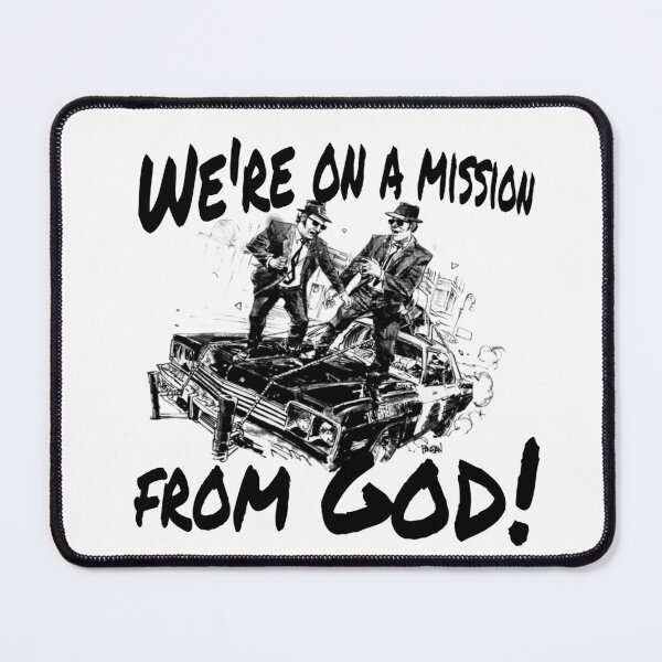 Item preview, A Mission From God! designed and sold by ivanvenerucci.