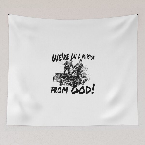 Item preview, A Mission From God! designed and sold by ivanvenerucci.